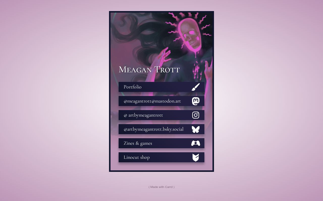 Meagan Trott: library worker, artist, occasional gamedev, lazy femme
